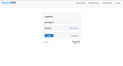 Desktop Screenshot of expensenet.interplx.com